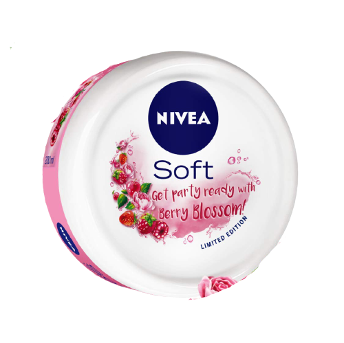 Nivea Soft Berry Blossom Light Moisturiser 50ml